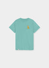 T-Shirt "Garfield: Nice" - türkis (Kinder)