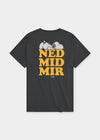 T-Shirt "Peanuts: Ned mid mir" - dunkelgrau