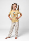 T-Shirt "Garfield: Schlafmütze" - buttergelb (Kinder)