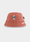 Bucket Hat "Grantler Klub: Muffi" - rostrot