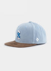 Cap "Muffi; Zefix" - hellblau (Snapback)