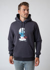 Hoodie "Muffi; Zefix" - dunkelgrau