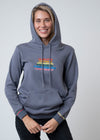 Hoodie "Pippilotta Viktualia" - grey-blue