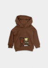 Hoodie "Tiger&Bär" - braun (Kinder)