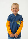 Hoodie "Tigerente" - dunkelblau (Kinder)