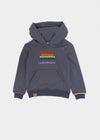 Hoodie "Pippilotta Viktualia" - graublau (Kinder)