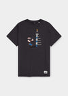 T-Shirt "Popeye haut den Lukas" - dunkelgrau