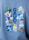 Sweater "Volksfestgaudi" - blaugrau