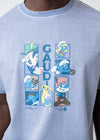 T-shirt "Volksfest-Gaudi" - blue-grey