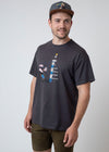 T-shirt "Popeye beats the Luke" - dark grey