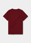 T-Shirt "Schlumpfine" - dunkelrot