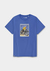 T-Shirt "Zündapp Elastic" - blau